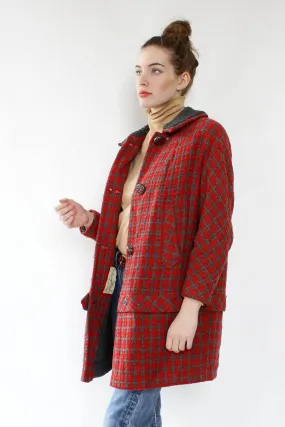 1960s Donnybrook Sweater Coat S/M