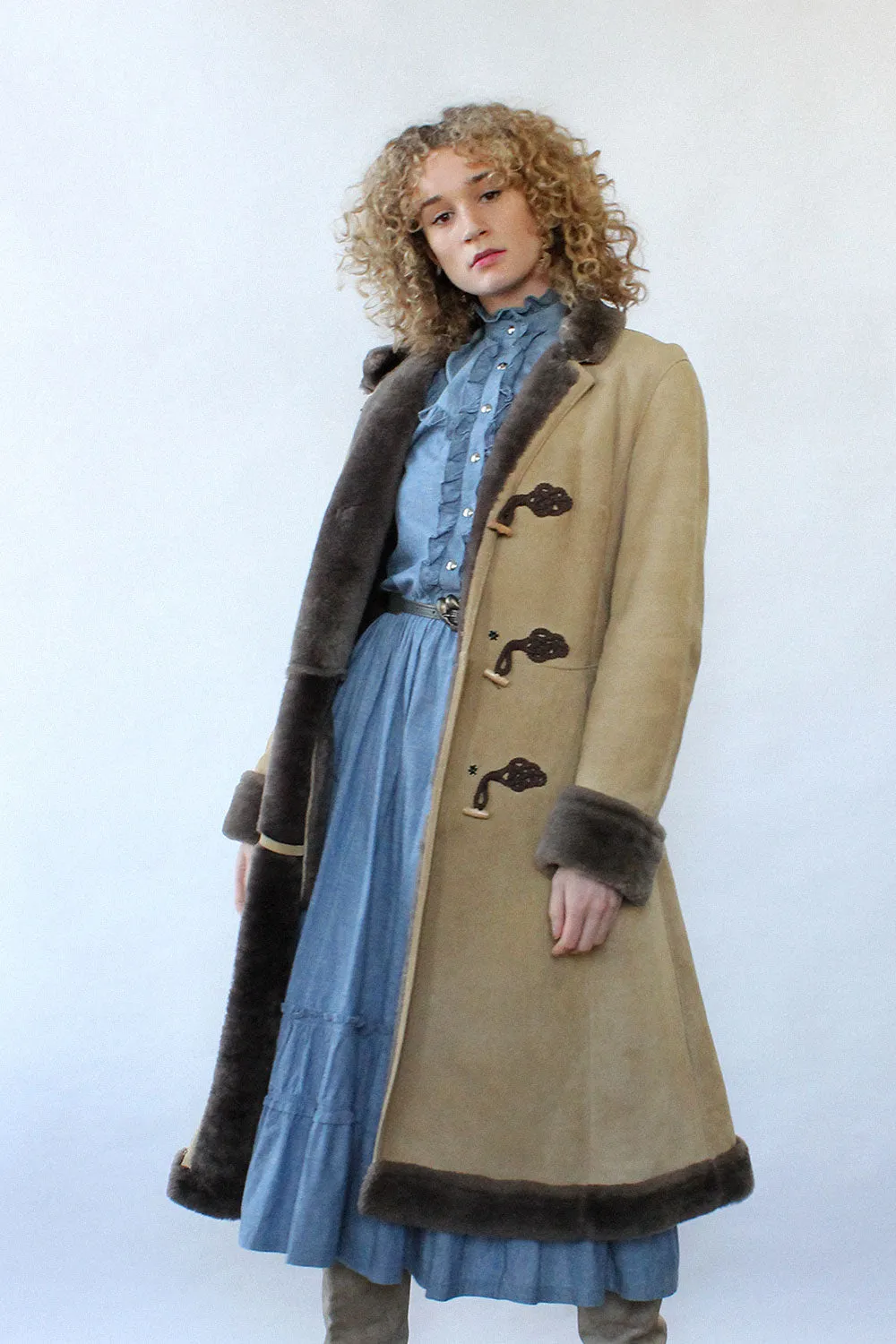 1970s Abercrombie Russian Princess Coat S