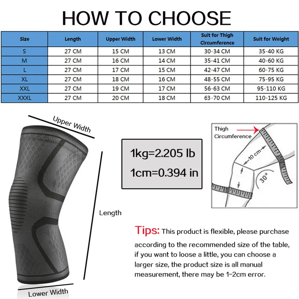 2 Pcs Sport Knee Pads