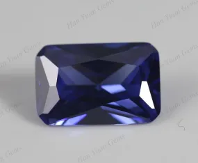 3x5MM OCTAGON  LAB TANZANITE  LOOSE GEMSTONE