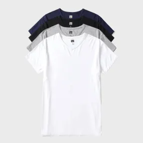 4 Pack Silktouch TENCEL™ Modal Air V Neck Tee