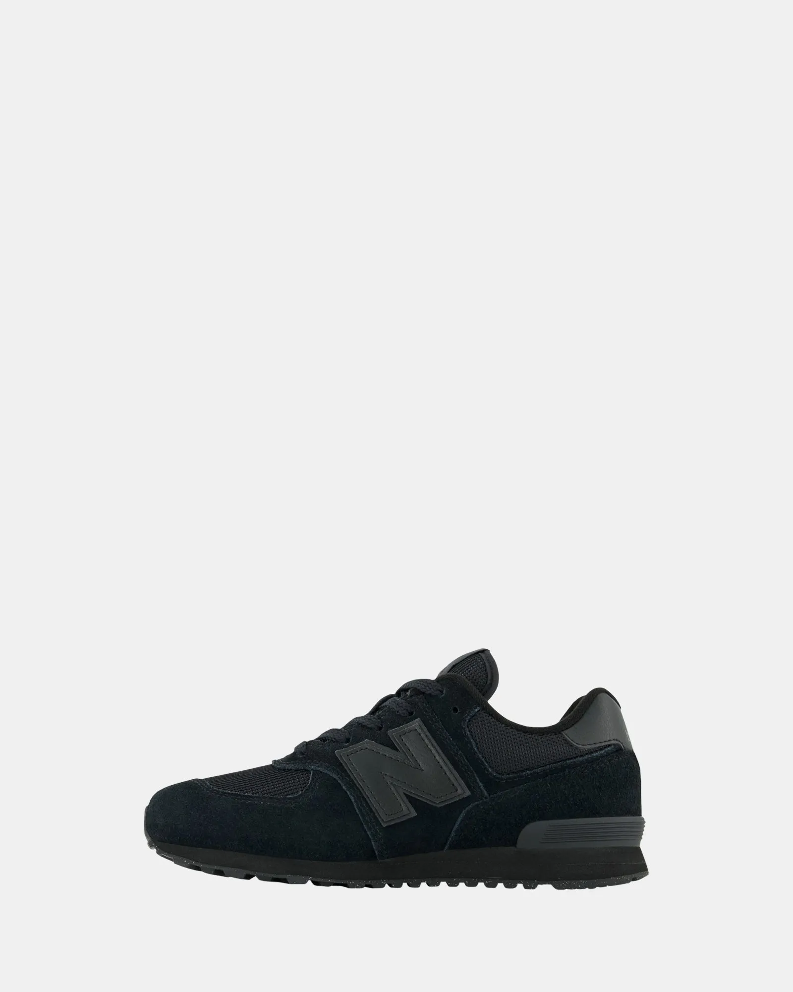 574 V2 Black Grade School Black/Black