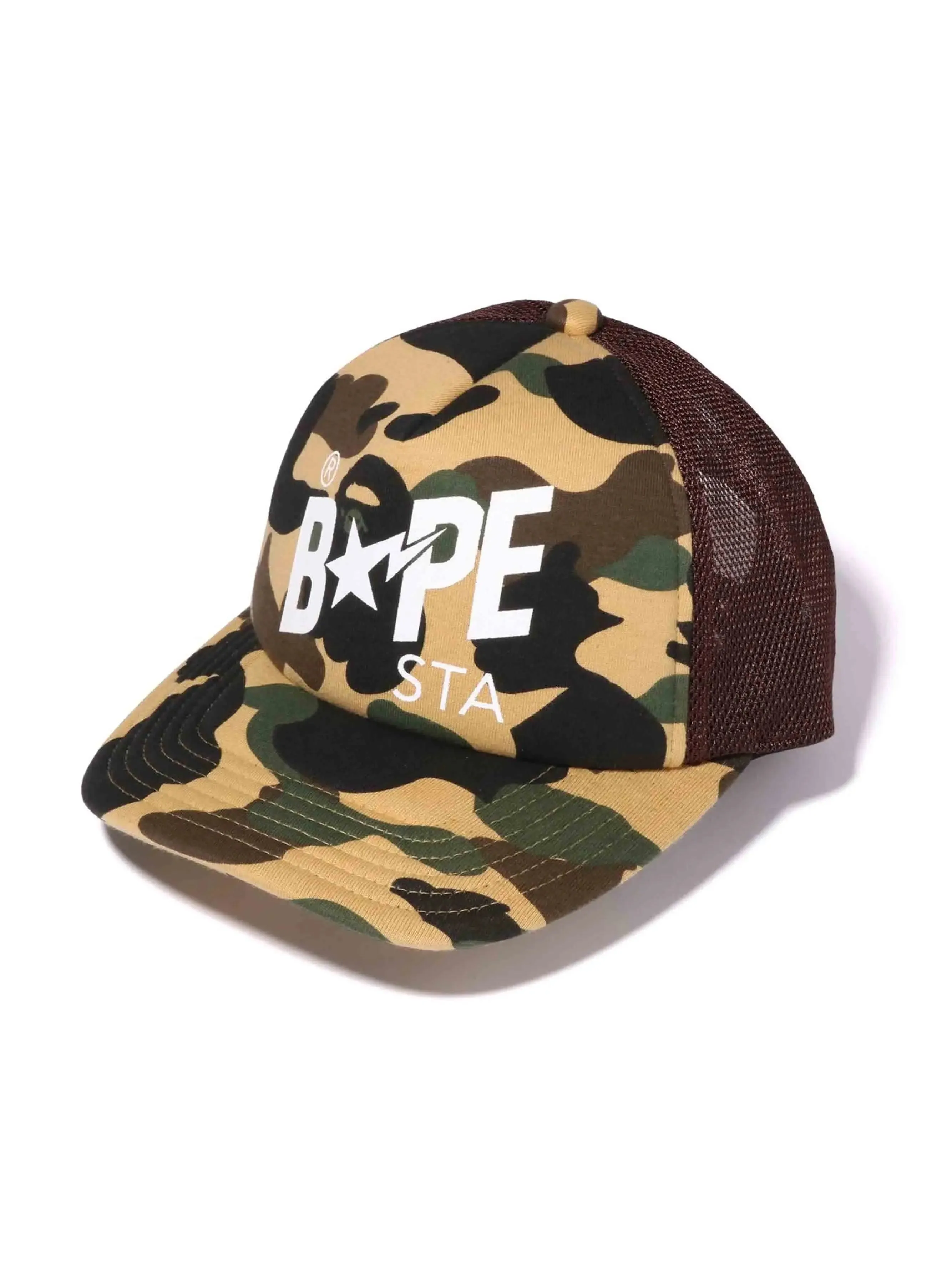 A Bathing Ape 1ST Camo Bape Sta Mesh Cap