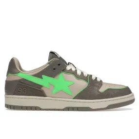 A Bathing Ape Bape Sk8 Sta Grey Green