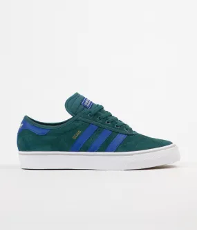 Adidas Adi-Ease Miles Silvas Premiere Adv Shoes - Tech Green / Collegiate Royal / White