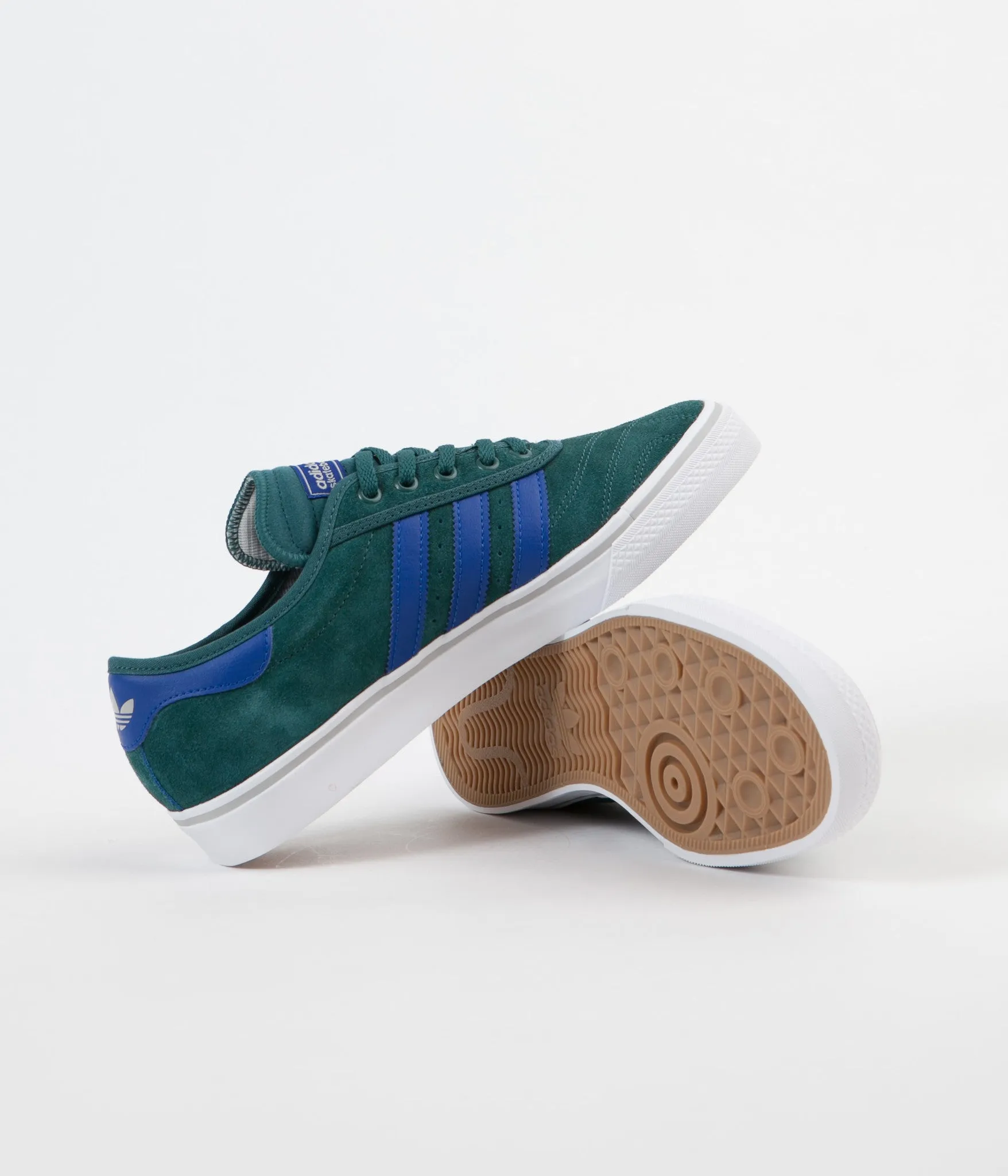 Adidas Adi-Ease Miles Silvas Premiere Adv Shoes - Tech Green / Collegiate Royal / White