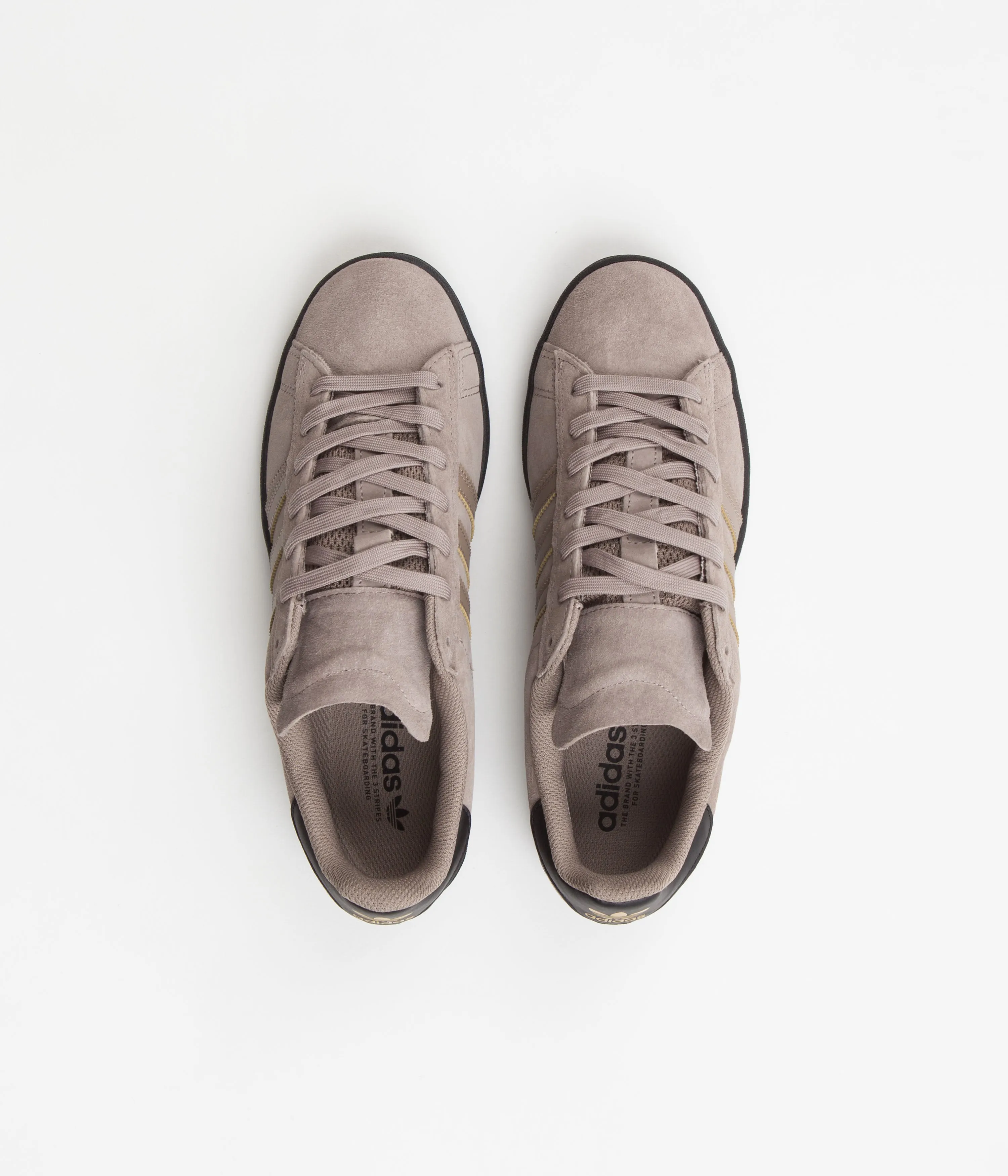 Adidas Campus Adv Shoes - Chalky Brown / Chalky Brown / Gold Metallic