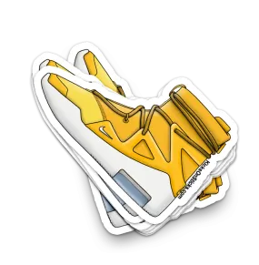 Air Fear of God "Amarillo" Sneaker Sticker