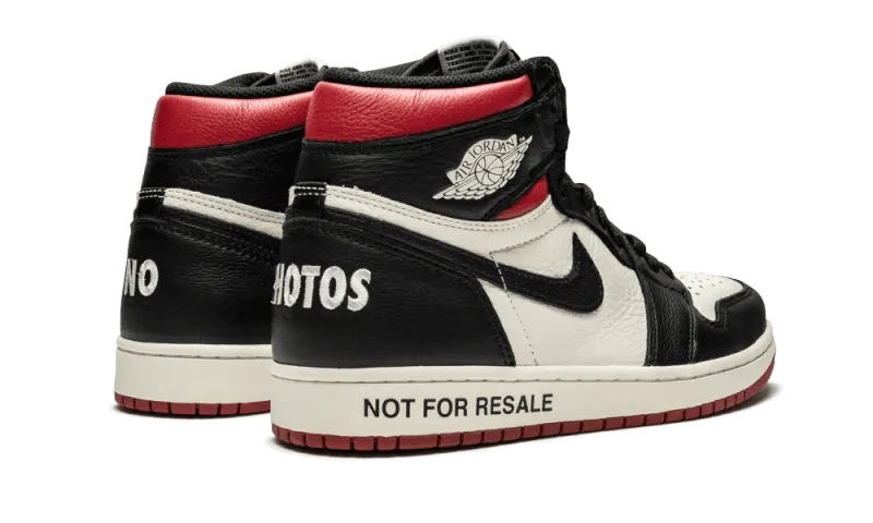 Air Jordan 1 Retro High "Not for Resale" Varsity Red