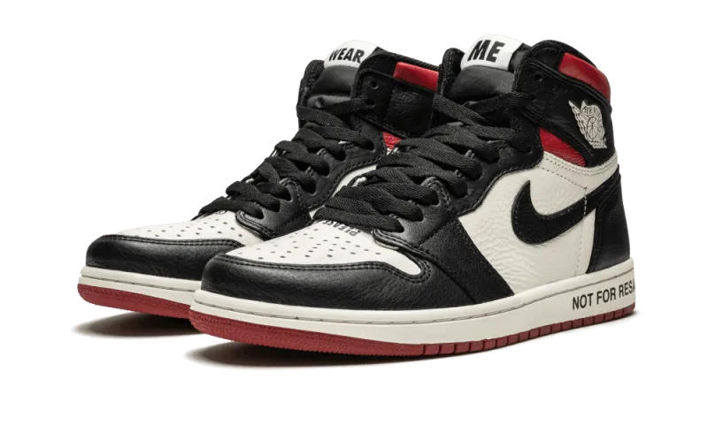 Air Jordan 1 Retro High "Not for Resale" Varsity Red