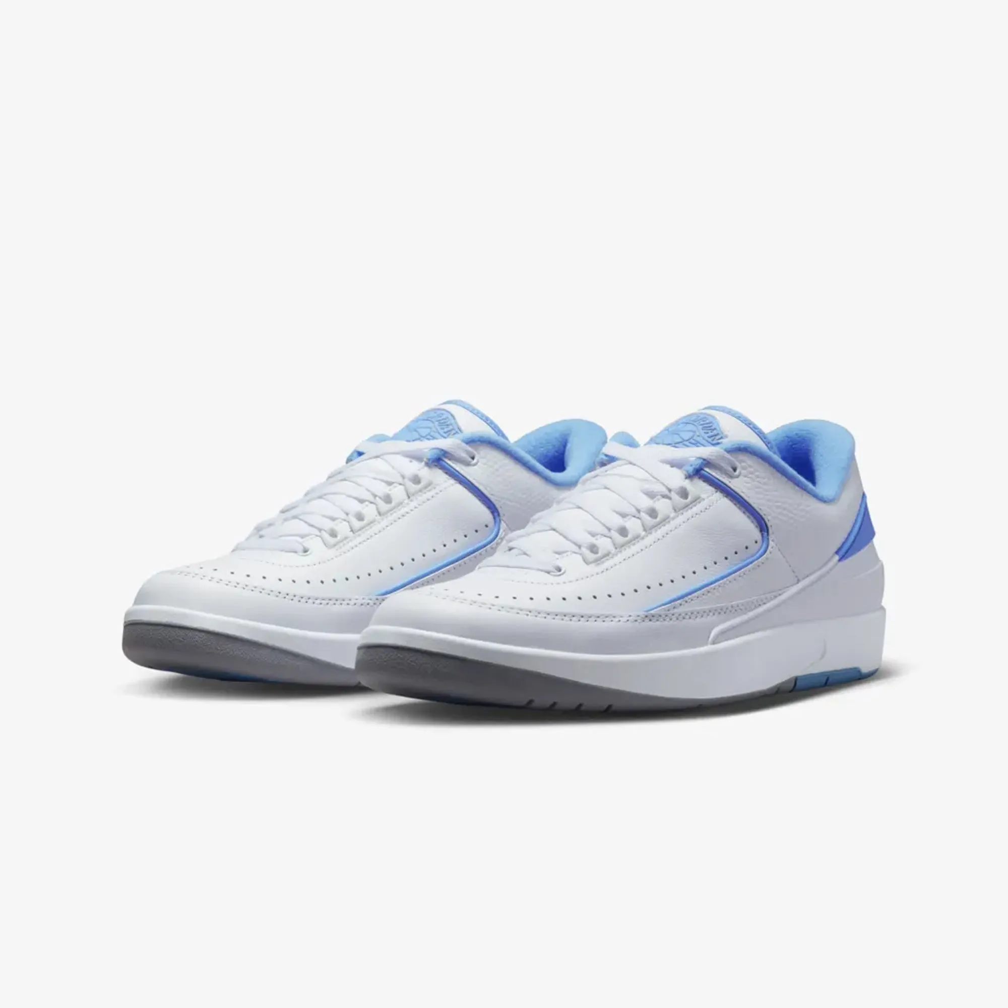 AIR JORDAN 2 RETRO LOW 'WHITE/UNIVERSITY BLUE-CEMENT GREY'