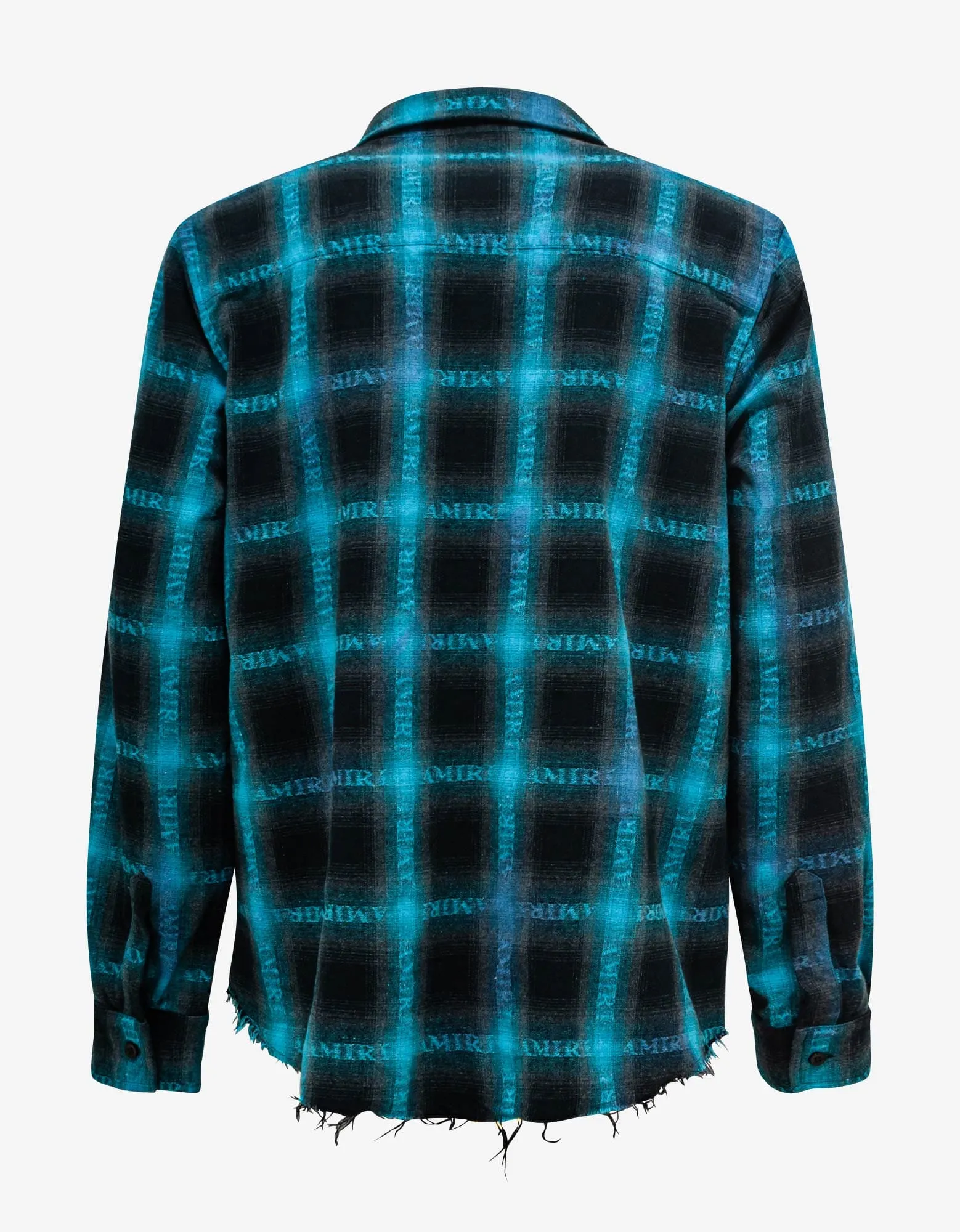 Amiri Blue Plaid Shirt