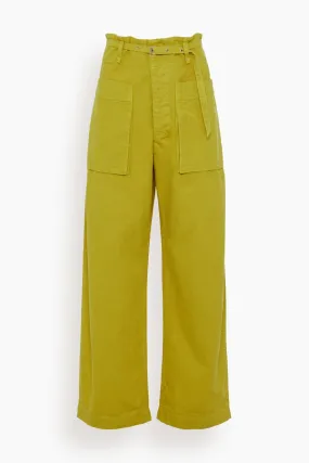 Amson Pant in Citron