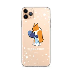 Aquarius | Corgi Horoscope iPhone Case