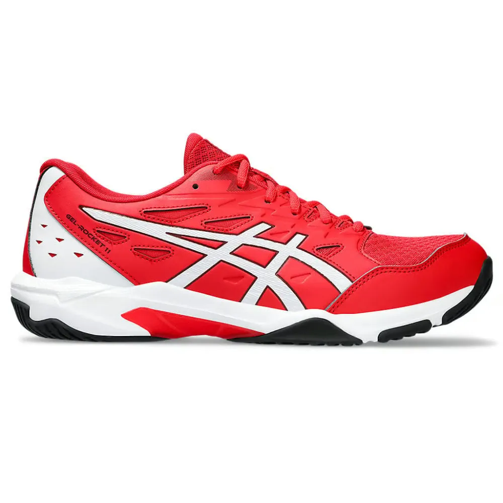 ASICS Men's Gel-Rocket 11 Badminton Shoe (Classic Red/White)