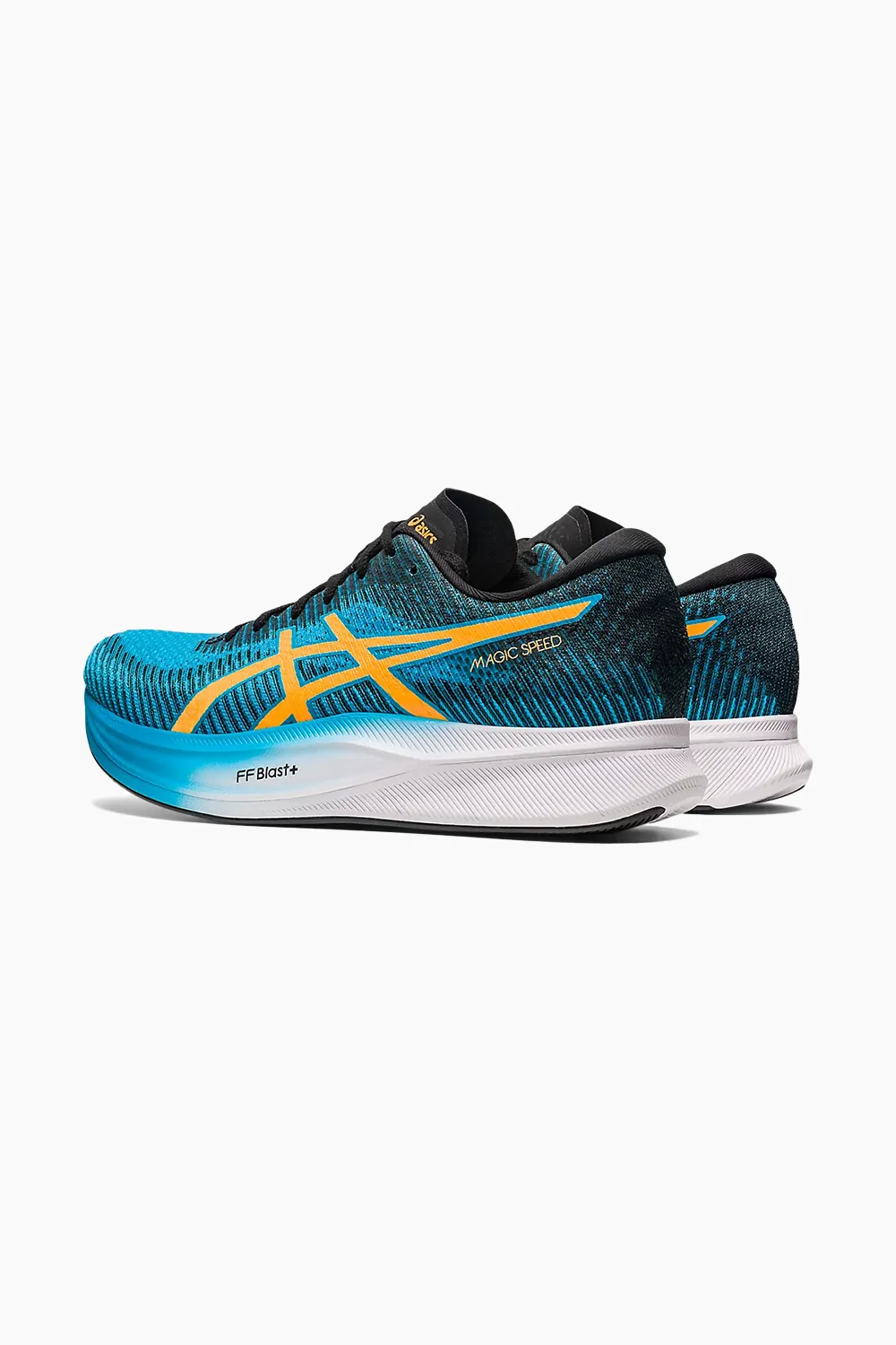 ASICS Men's Magic Speed 2 in Island Blue/Orange Pop