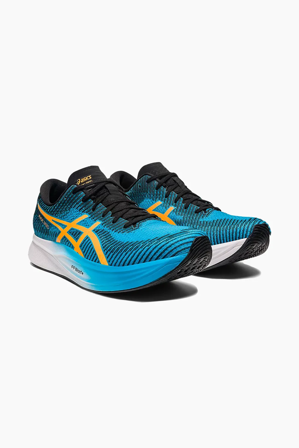 ASICS Men's Magic Speed 2 in Island Blue/Orange Pop