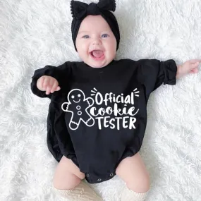 Baby Official Cookie Tester Romper