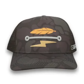 Badged Feather & Flash Hat | Sight Line Provisions