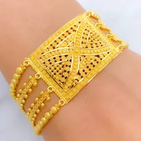 Beaded Chic Statement Bracelet