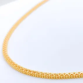 Beaded Square Chain - 20"