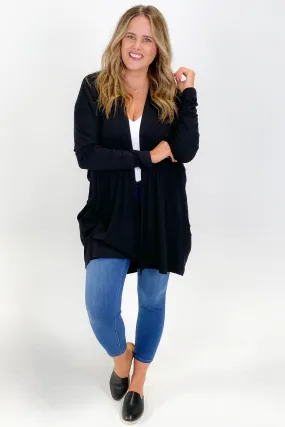 Betty Basics Margot Cardigan Black