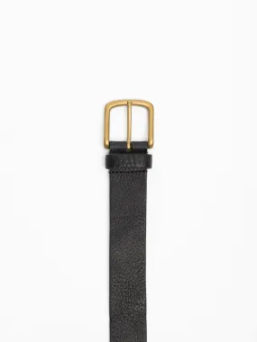 Black Leather Belt