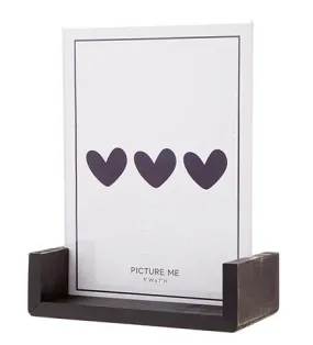 Black Paulownia Wood Picture Frame - 5 x 7"