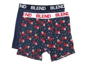 BLEND Boxer Natale 2 Pack Blu 20707337