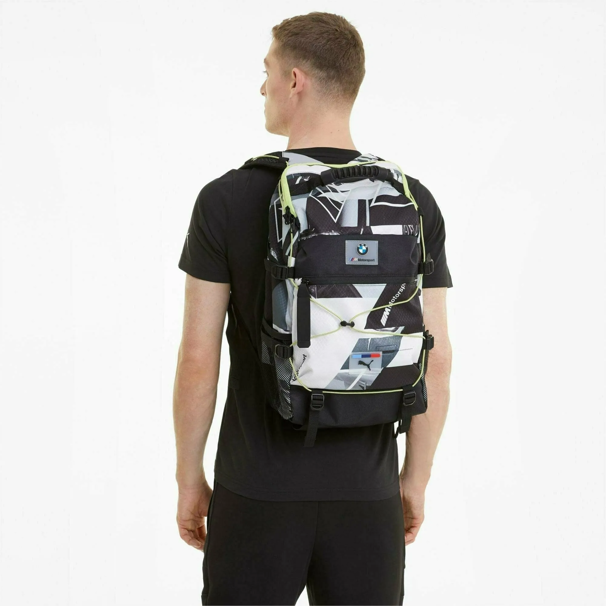 BMW M Motorsports Puma Street Backpack- Black