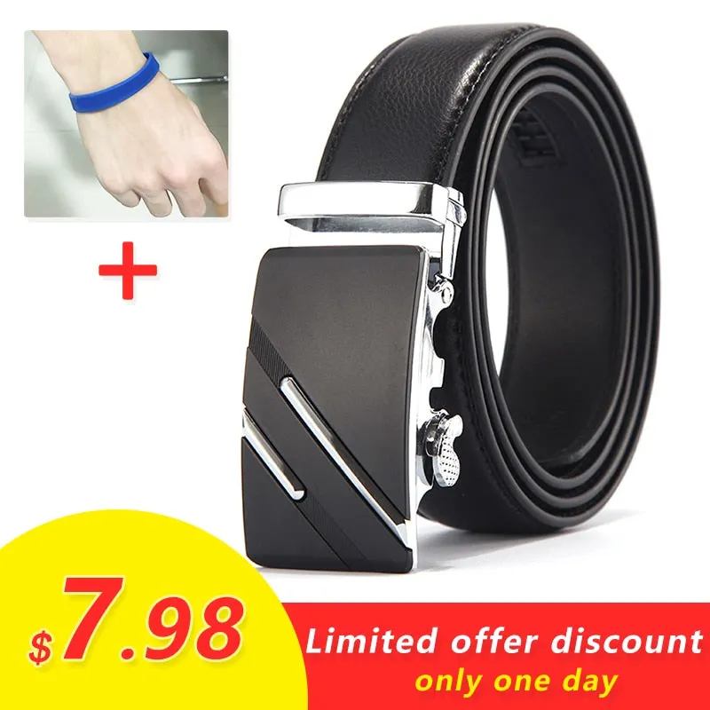 Brand Belt Men Top Quality Genuine Luxury Leather Belts for Men