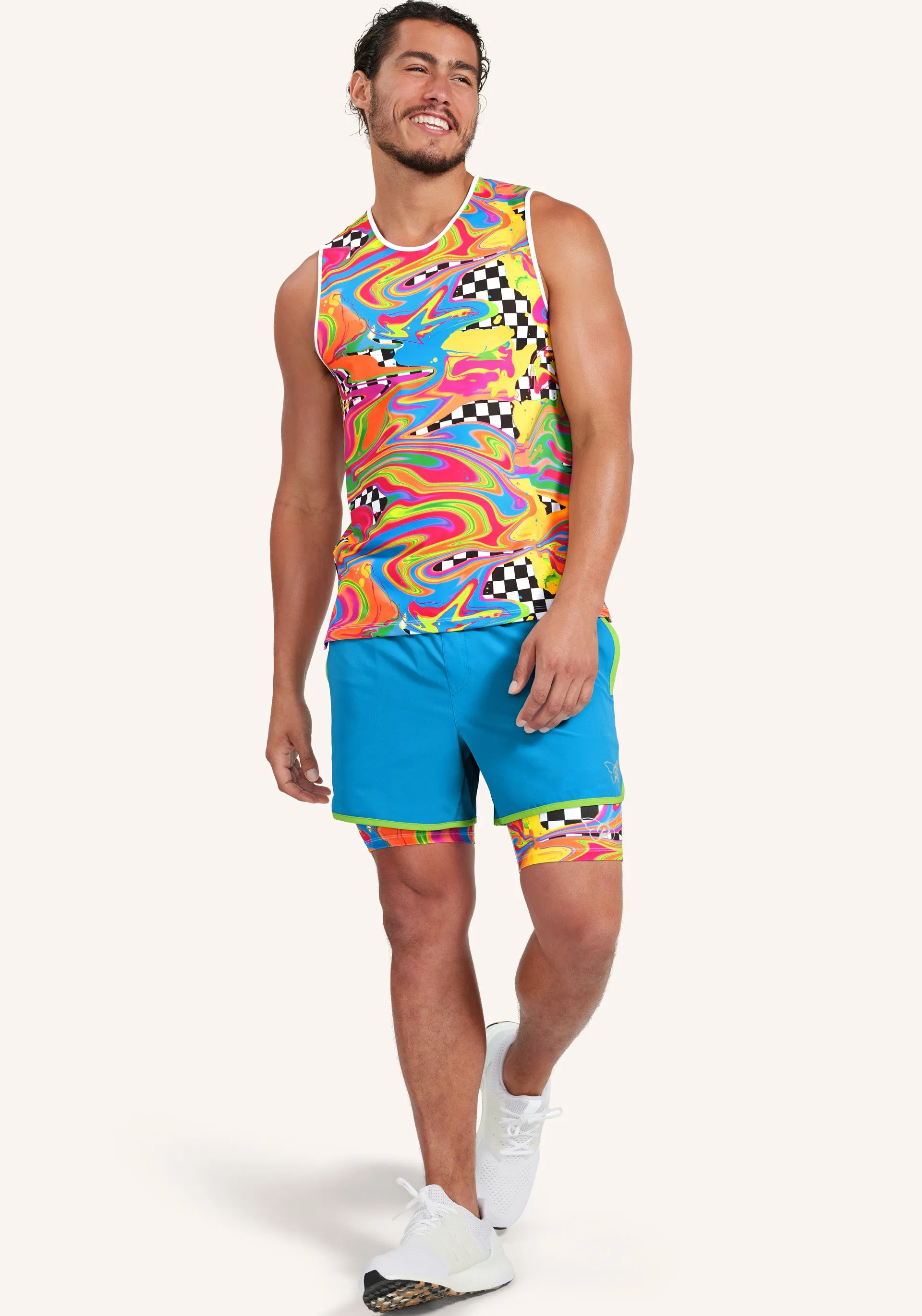 Brittany Allen x Peloton Solid Color Block Running Short