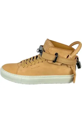 Buscemi Men's 100MM Vegtan/Avorio Leather Sneakers SAMPLE