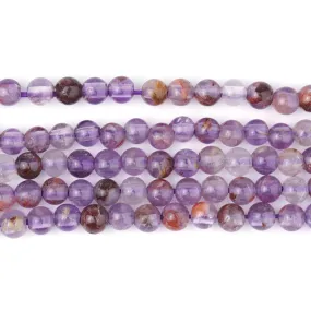 Cacoxenite 6mm Round Large Hole Large Hole Beads - 8 Inch