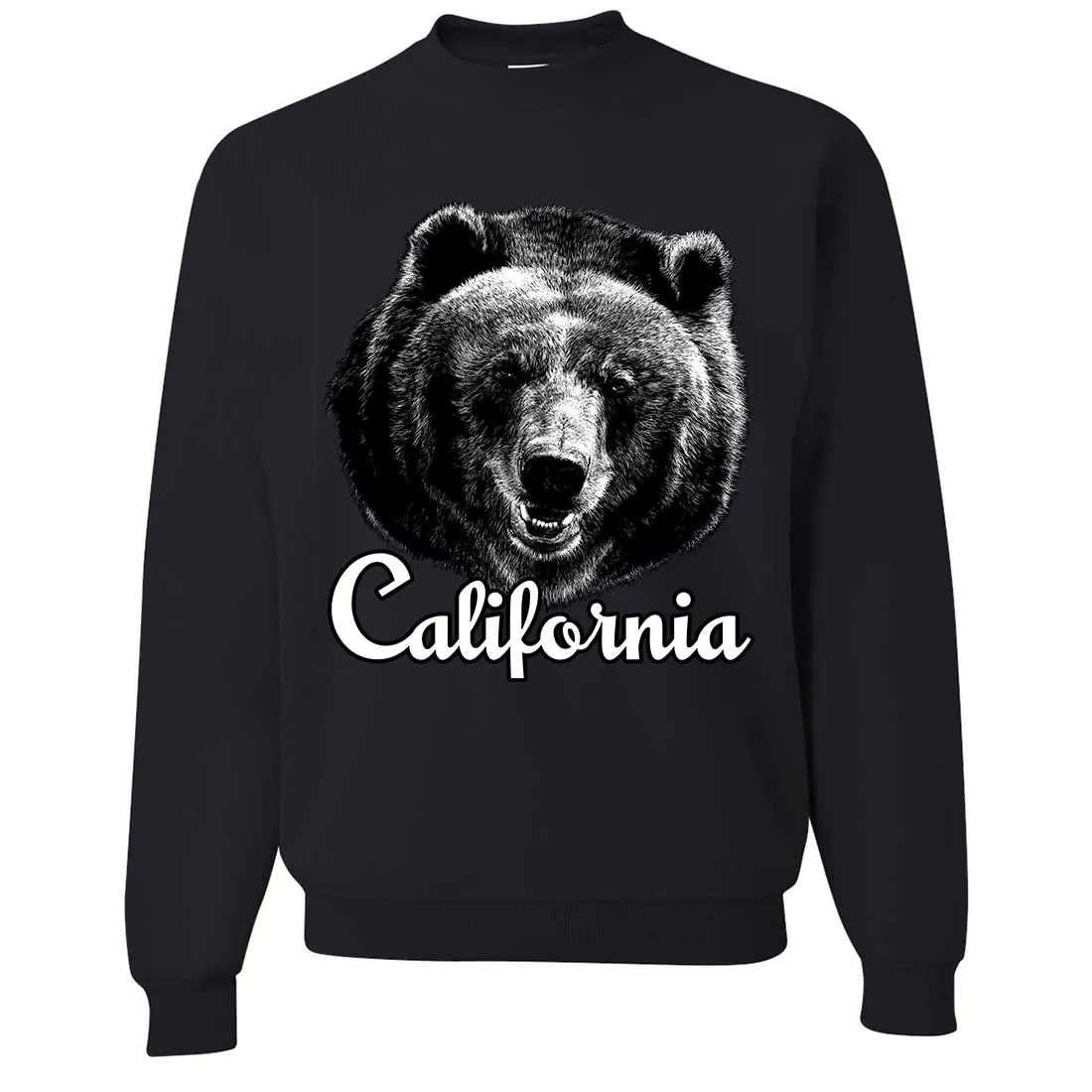 California Grizzly Bear Crewneck Sweatshirt