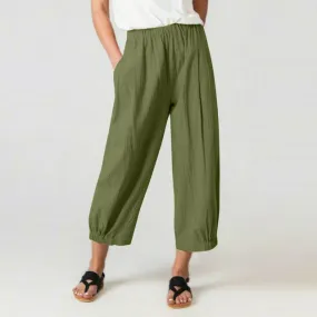 Casual High Waist Harem Pants