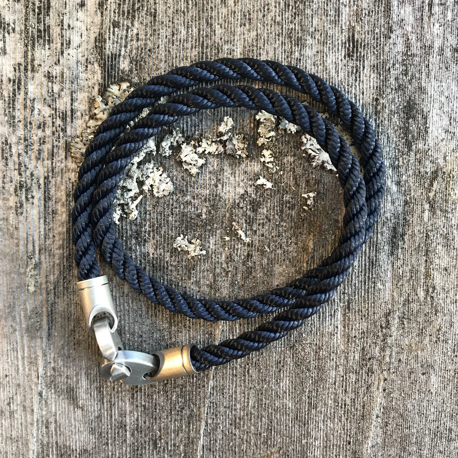 Catch Double Rope, Navy/Steel