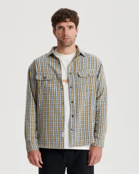 Check Mate Overshirt - Yolk