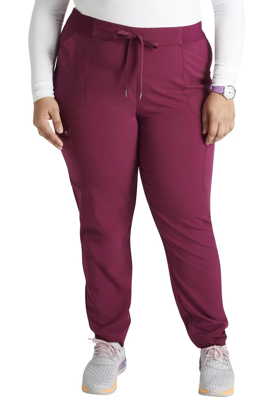 Cherokee Atmos Petite Mid-rise Pull-on Jogger Pant CK138AP