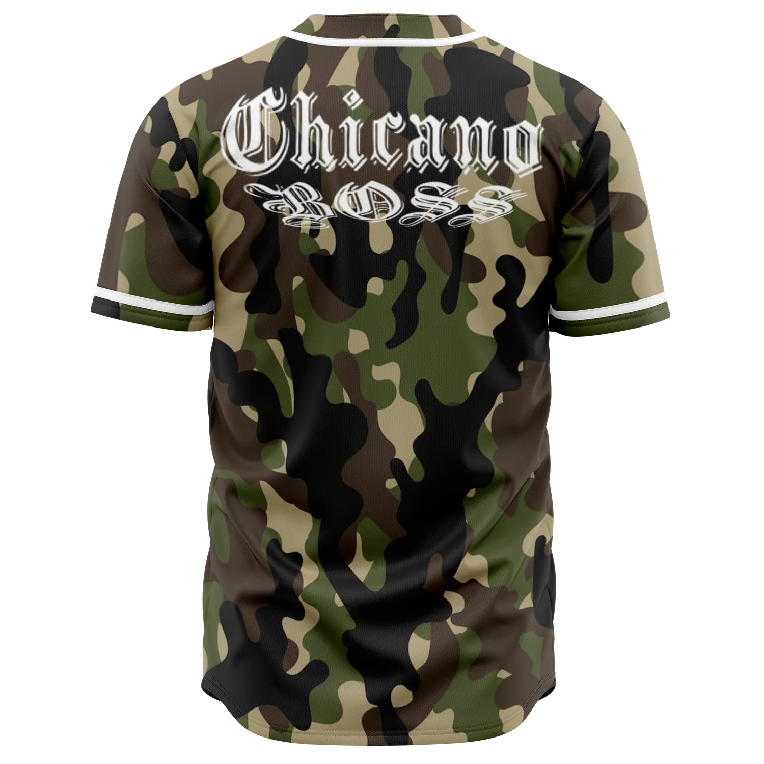 Chicano Boss Royal Camo Jersey