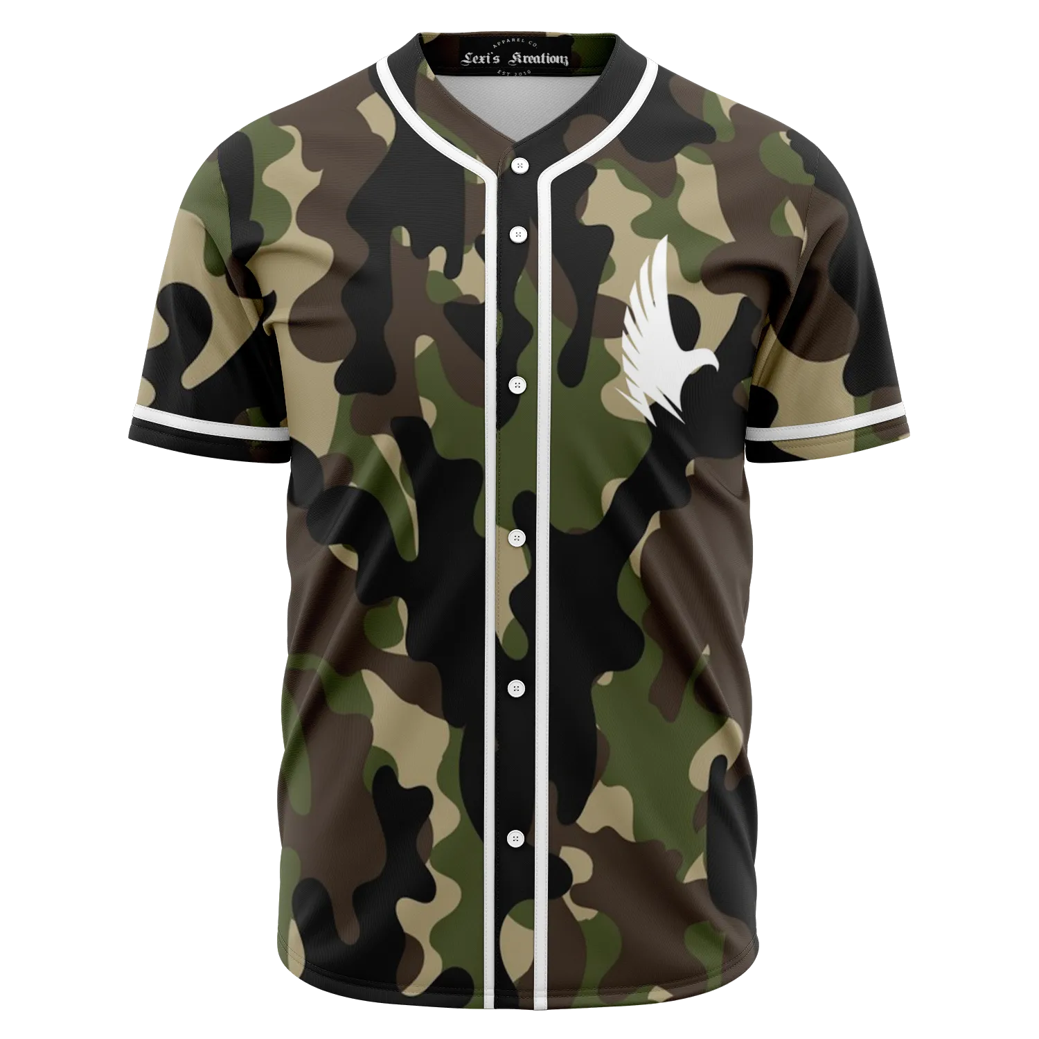 Chicano Boss Royal Camo Jersey