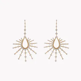 Clarity Medium Drop Earrings