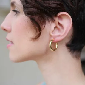 Classic Gold Hoop Earrings