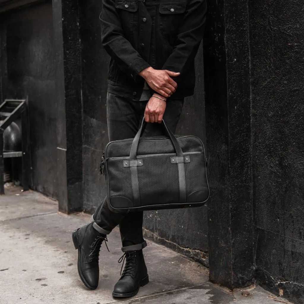 Commuter Bag | Black Canvas