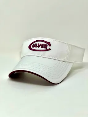 Culver "C" Visor White