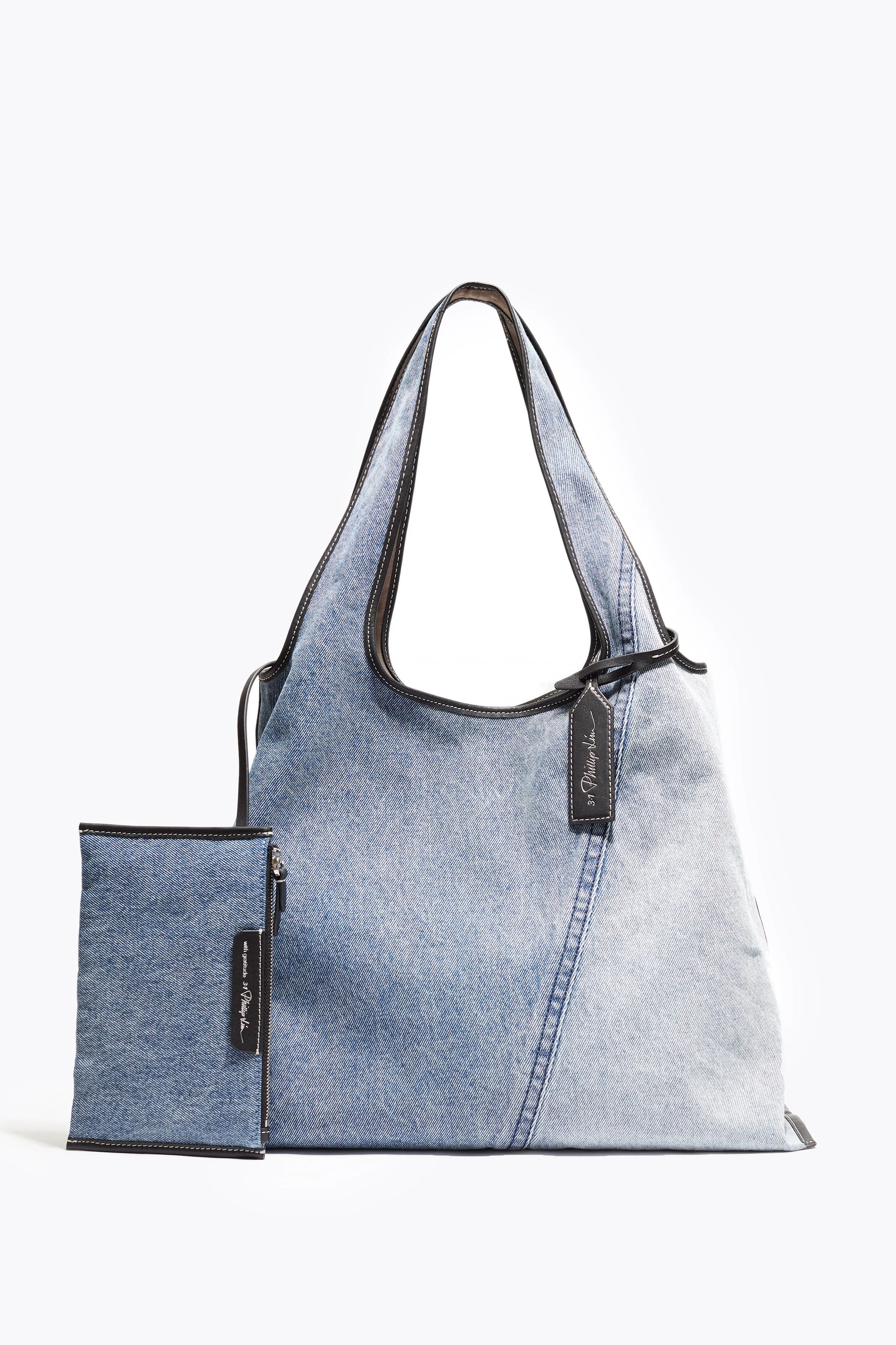 Denim Market Tote