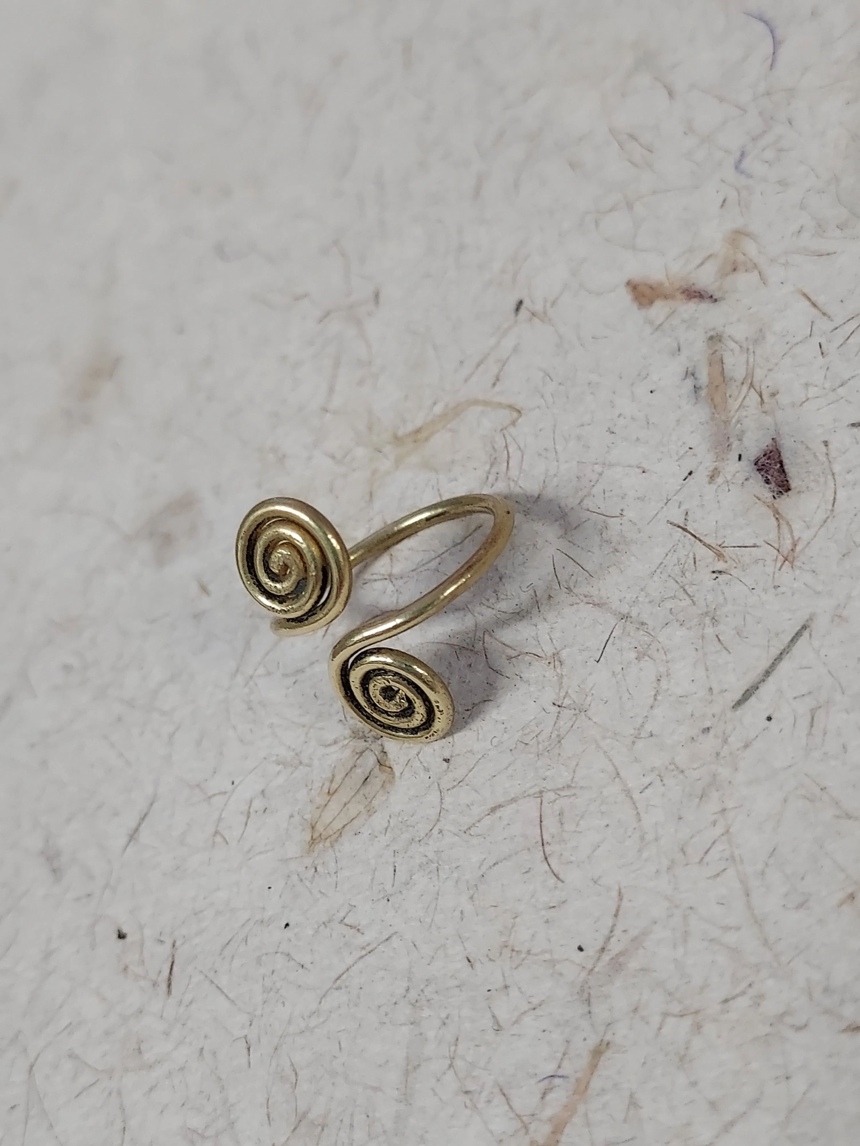 Double Spiral Toe Ring - Wholesale