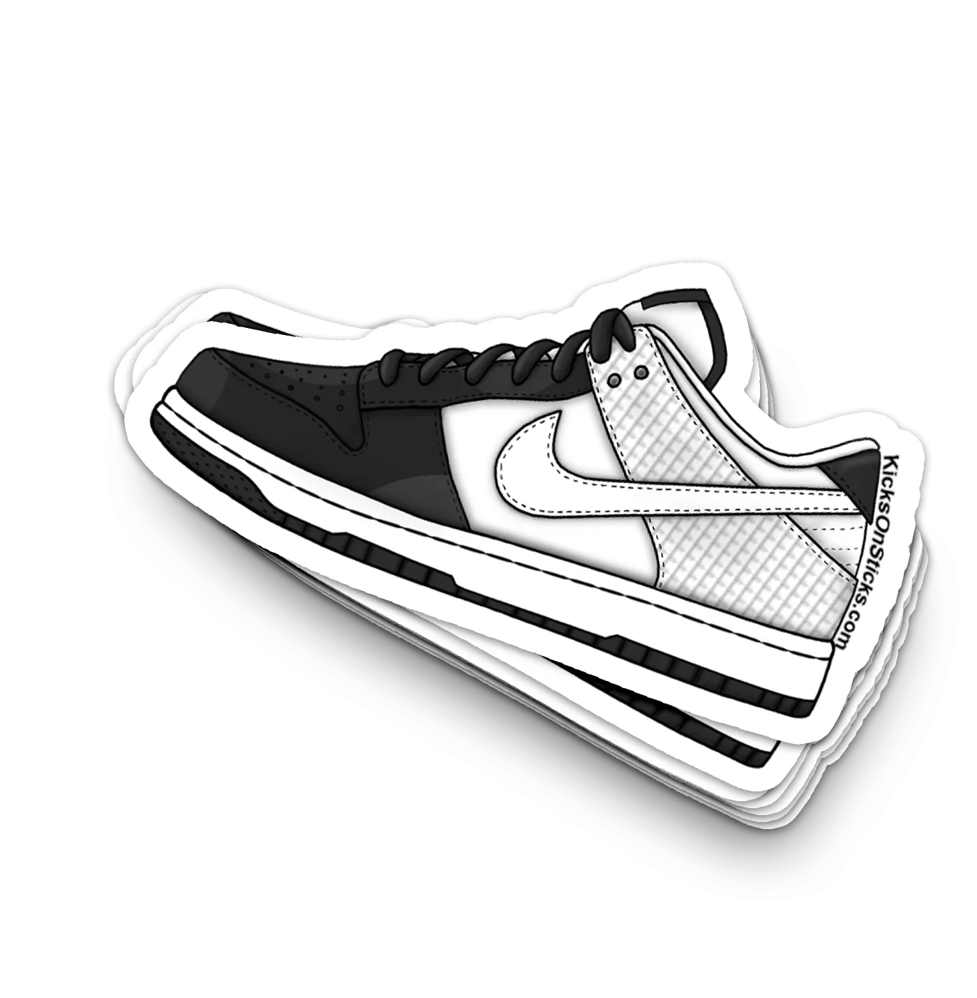 Dunk Low "Jordan Pack Tuxedo" Sneaker Sticker