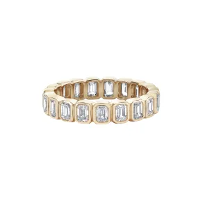 Emerald Cut Diamond Eternity Band