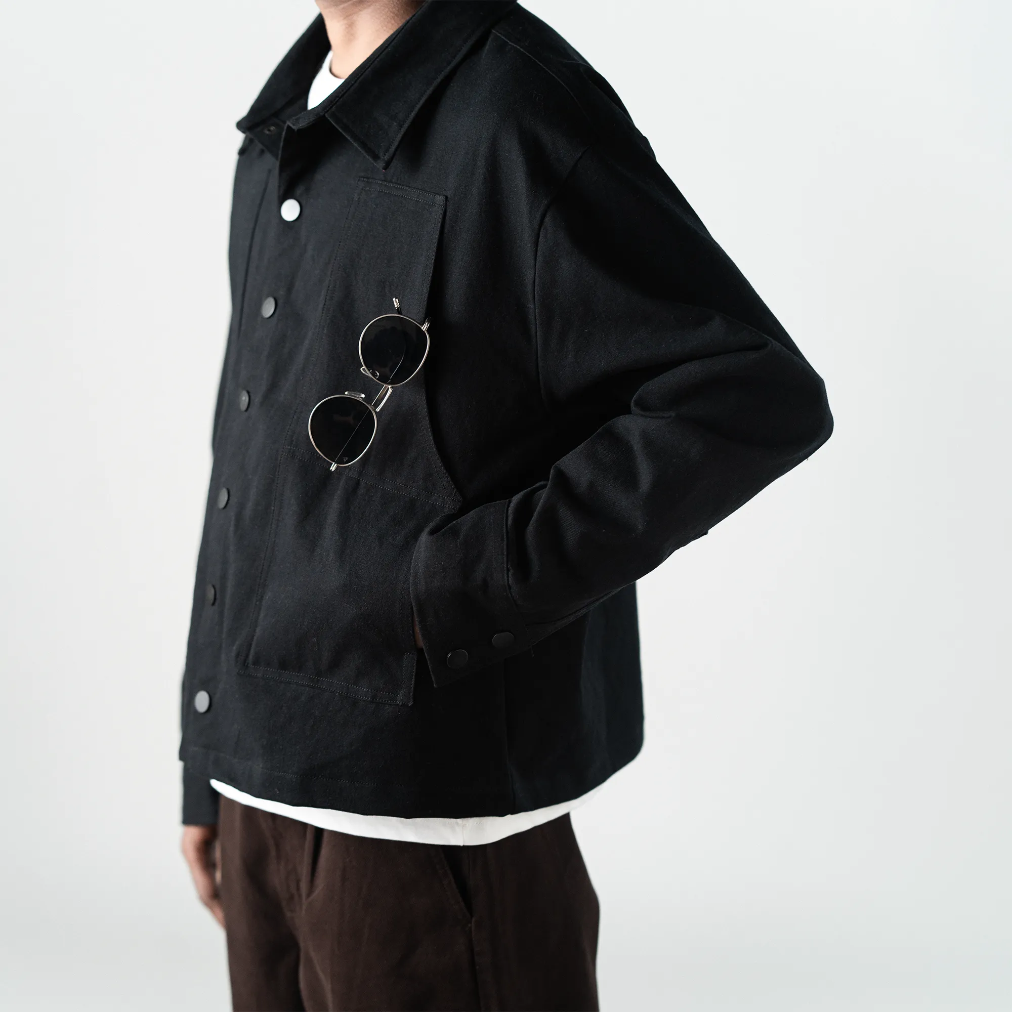 ESSENTIAL CARGO JACKET 'BLACK'